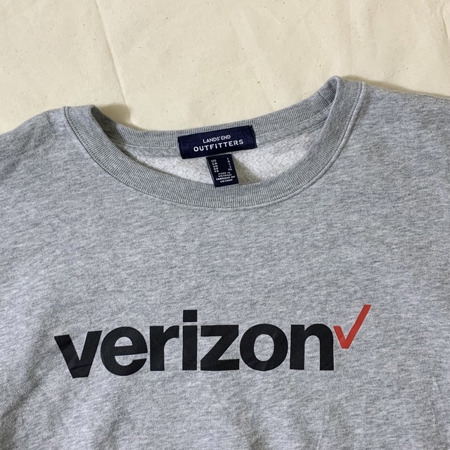 LANDS’END(ランズエンド)のVerizon/Lands'End(USA)ビンテージスウェットシャツ メンズのトップス(スウェット)の商品写真