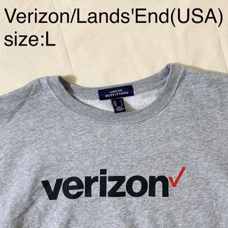 ランズエンド(LANDS’END)のVerizon/Lands'End(USA)ビンテージスウェットシャツ(スウェット)