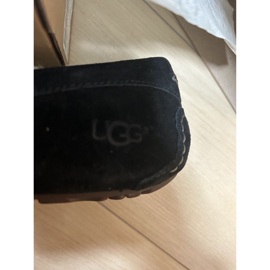 UGG ★ アンスレーモカシンブラック24cm ANSLEY US7レディース