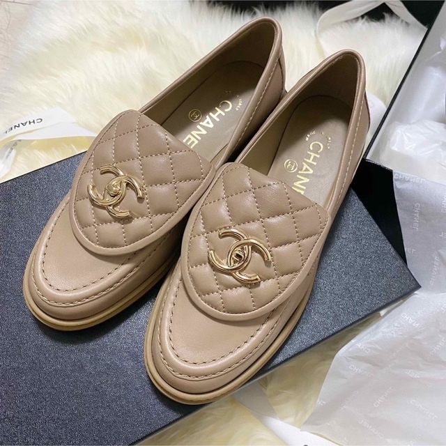 ブランド 新品 CHANEL レザー ローファー | www.kdcow.com