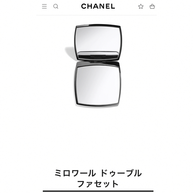 CHANEL(シャネル)のシャネル　コンパクトミラー　なお様専用 レディースのファッション小物(ミラー)の商品写真