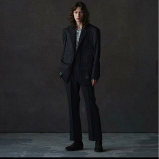 COMOLI - comoli ウールサージ バックストラップパンツ サイズ1の通販 ...