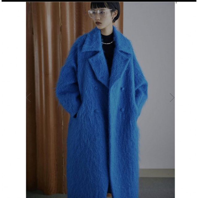 AMERI DEFORMATION COLLAR SHAGGY COAT | svetinikole.gov.mk