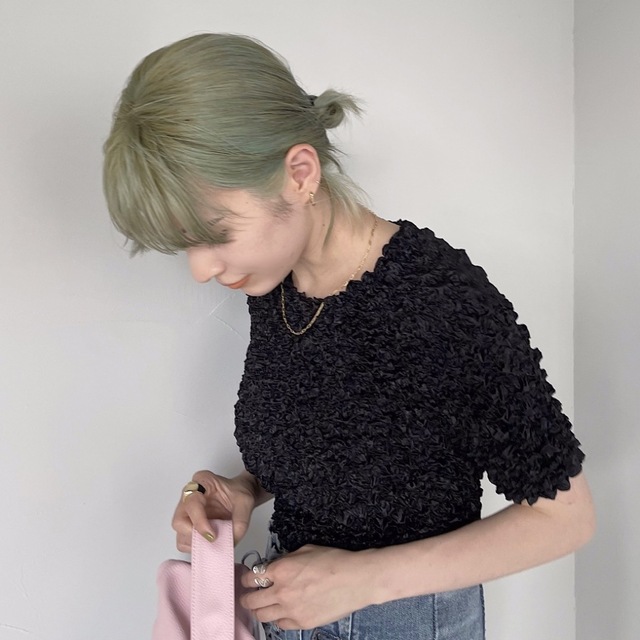 moussy(マウジー)のMOUSSY SANSeLF   レディースのトップス(カットソー(半袖/袖なし))の商品写真