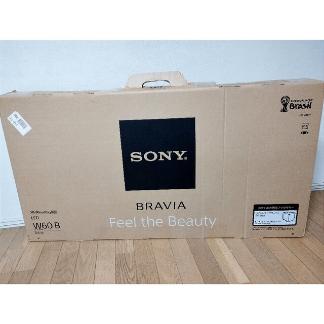 BRAVIA(ブラビア)のSONY BRAVIA KDL-40W600B [40インチ] スマホ/家電/カメラのテレビ/映像機器(テレビ)の商品写真