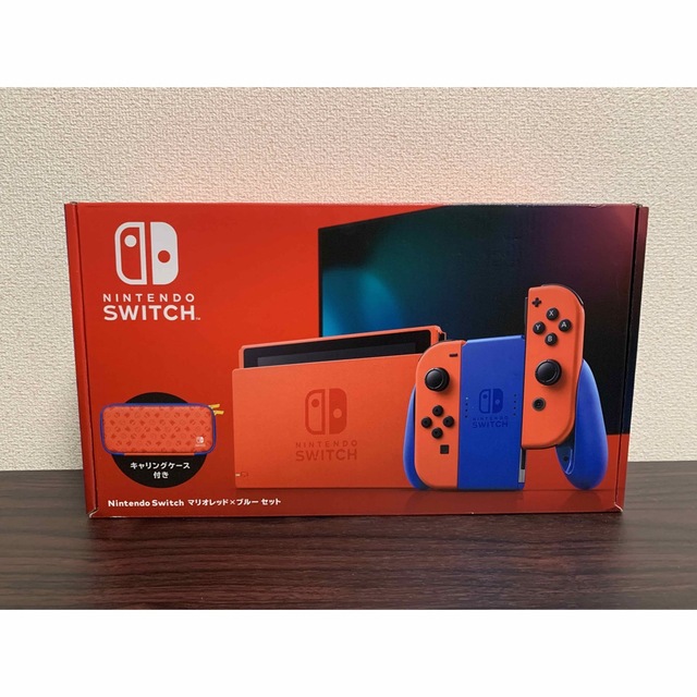 Nintendo Switch マリオ レッド×ブルー セット