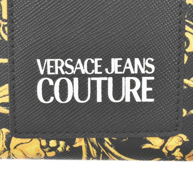 VERSACE JEANS COUTURE 折り財布 バロック ブラック 7