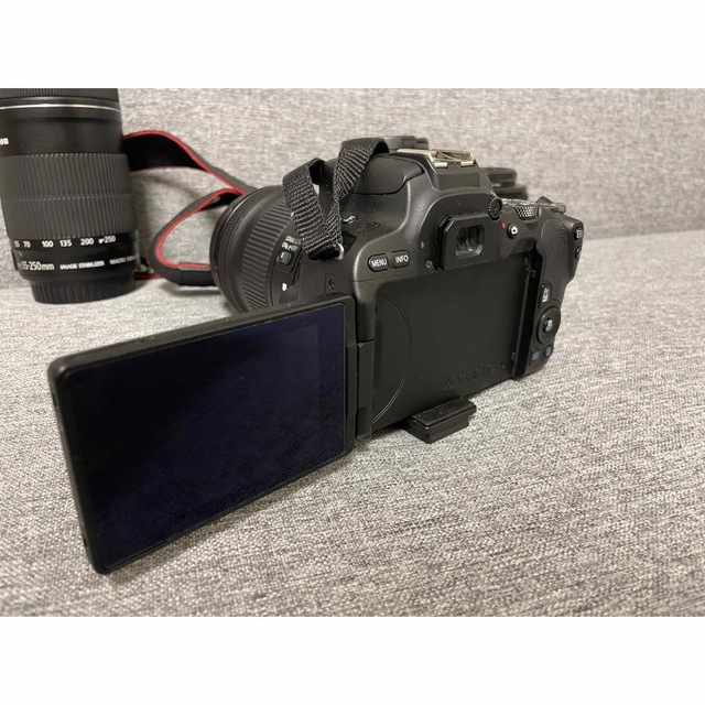Canon(キヤノン)のCanon EOS kissX9 レンズ4種 スマホ/家電/カメラのカメラ(デジタル一眼)の商品写真