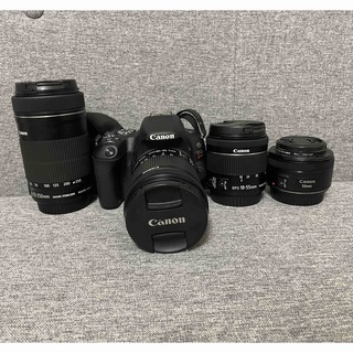 キヤノン(Canon)のCanon EOS kissX9 レンズ4種(デジタル一眼)