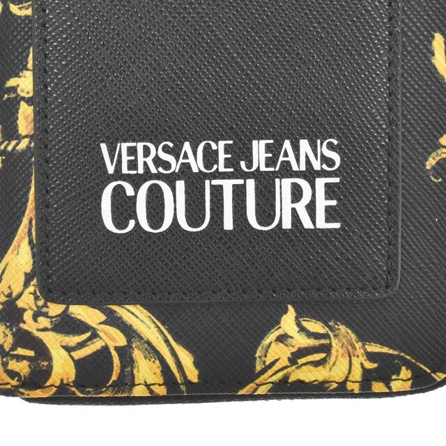 VERSACE(ヴェルサーチ)のVERSACE JEANS COUTURE 折り財布 バロック ブラック メンズのファッション小物(折り財布)の商品写真