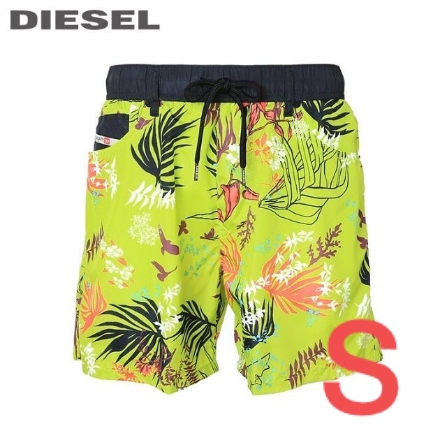 ■DIESEL ディーゼル メンズ■ボタニカル柄 メンズ水着 男性水着 サーフト