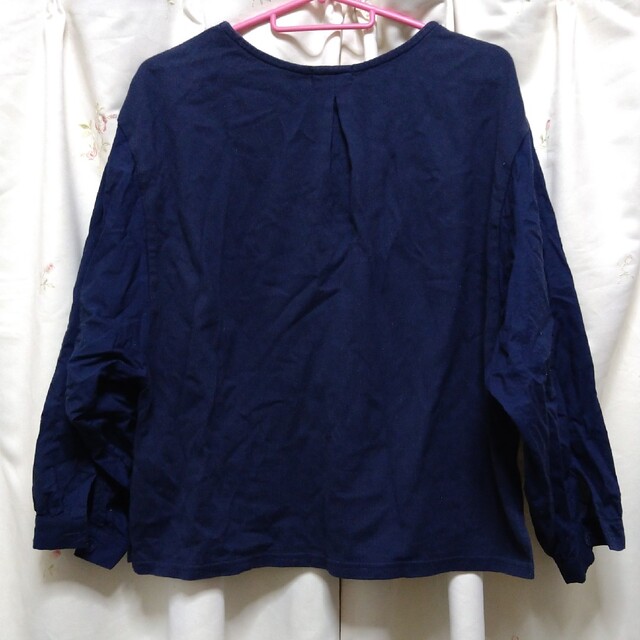 SM2(サマンサモスモス)のサマンサモスモス カットソー 紺色 レディースのトップス(カットソー(半袖/袖なし))の商品写真