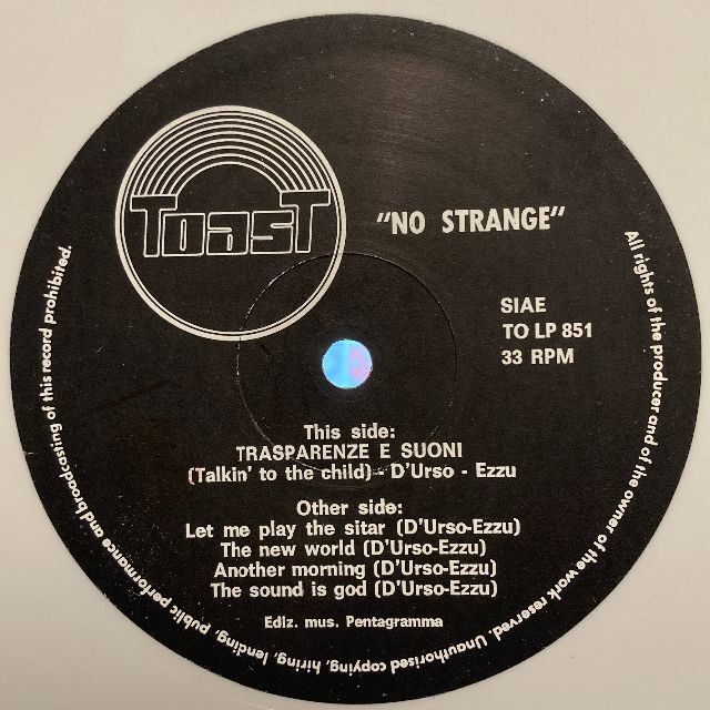 No Strange – No Strange