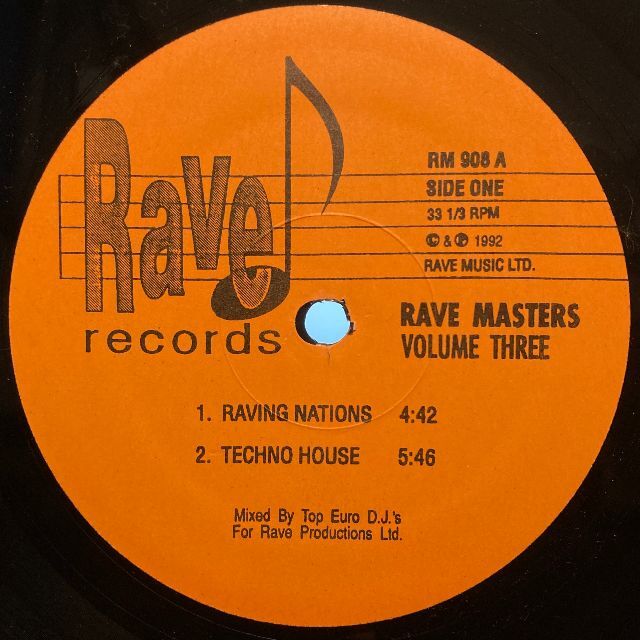 Rave Masters Volume Three 楽器のDJ機器(その他)の商品写真