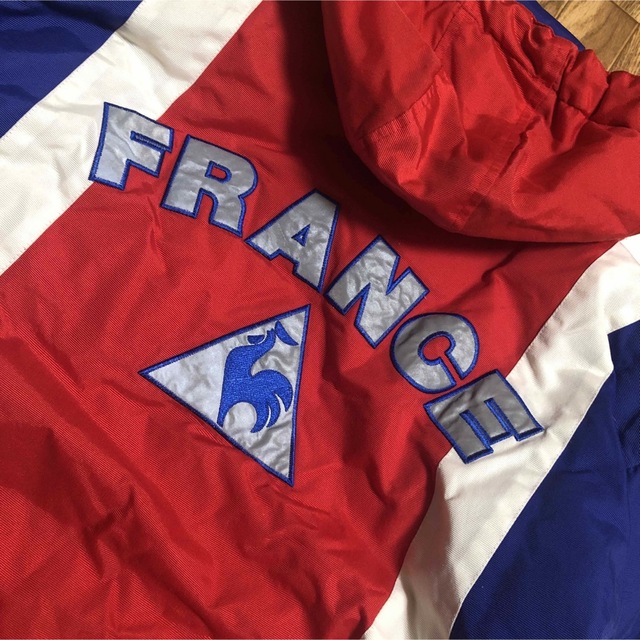 90s le coq sportif FRANCE ベンチコート トリコカラー