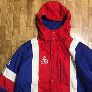 ルコックスポルティフ(le coq sportif)の90s le coq sportif FRANCE ベンチコート トリコカラー(ナイロンジャケット)