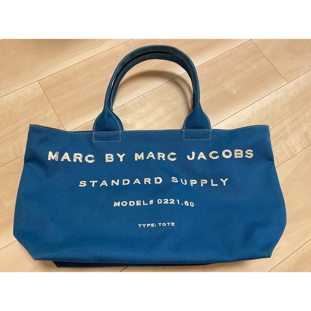 MARC BY MARC JACOBS(マークバイマークジェイコブス)のマークバイマークジェイコブス ブルー トートバッグ レディースのバッグ(トートバッグ)の商品写真