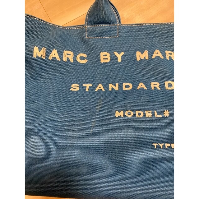MARC BY MARC JACOBS(マークバイマークジェイコブス)のマークバイマークジェイコブス ブルー トートバッグ レディースのバッグ(トートバッグ)の商品写真