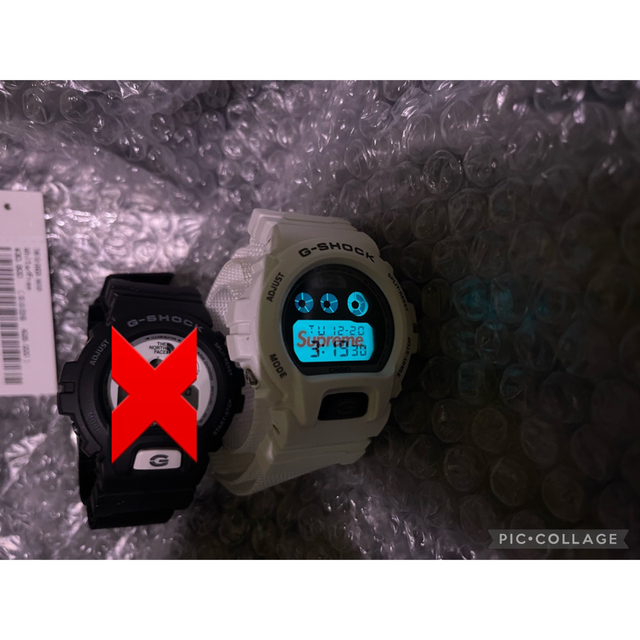 Supreme/The North Face/ G-Shock改　黒文字版