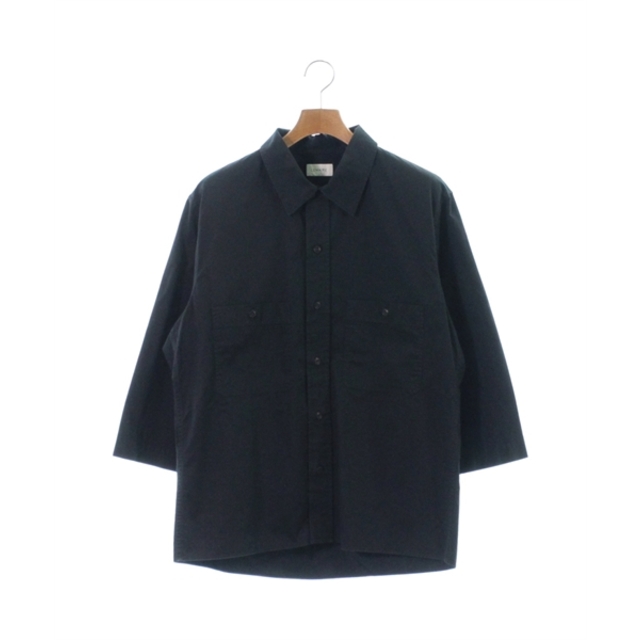 LEMAIRE ルメール カジュアルシャツ 46(M位) 黒 【古着】【中古】 | フリマアプリ ラクマ