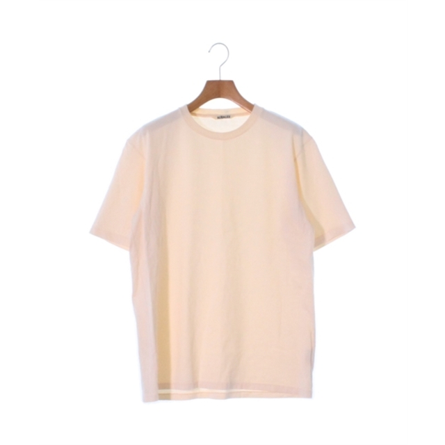 AURALEE(オーラリー)のAURALEE オーラリー Tシャツ・カットソー 1(M位) ピンク 【古着】【中古】 レディースのトップス(カットソー(半袖/袖なし))の商品写真