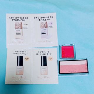 マキアージュ(MAQuillAGE)のMAQuillAGE ドラマティックパレット チーク＆リップセット(チーク)