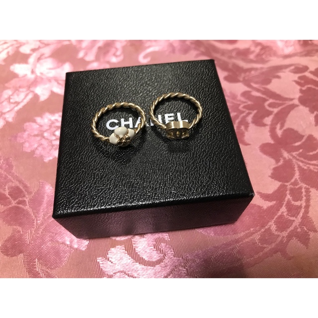 未使用 CHANEL シャネル COCOマーク フラワーリング nuseluj.com