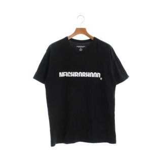 ネイバーフッド(NEIGHBORHOOD)のNEIGHBOR HOOD ネイバーフッド Tシャツ・カットソー M 黒 【古着】【中古】(Tシャツ/カットソー(半袖/袖なし))