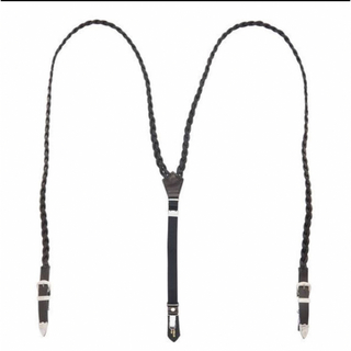 トーガビリリース(TOGA VIRILIS)の【TOGA VIRILIS】Braid leather suspenders(サスペンダー)