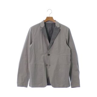 ジルサンダー(Jil Sander)のJIL SANDER ジルサンダー ジャケット 46(M位) ライトグレー 【古着】【中古】(その他)