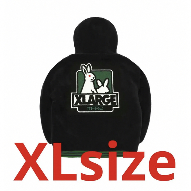 XLARGE collaboration with FR2 Boa Hoodie