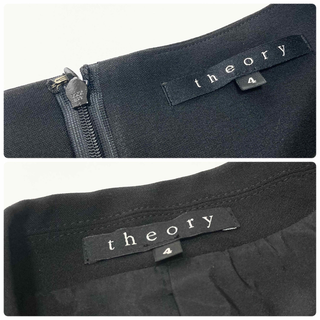 theory(セオリー)の大きいサイズ✨Theory セオリー セットアップ ワンピース フォーマル 黒 レディースのフォーマル/ドレス(スーツ)の商品写真