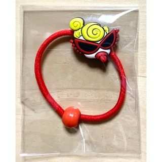 ヒステリックミニ(HYSTERIC MINI)のヒスミニ☆正規品☆レア☆新品☆ヘアゴム☆赤☆フェイスミニ☆ヘアアクセサリー(その他)