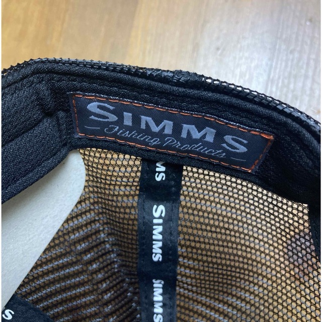 Simms cap シムス キャップ 帽子 ORIGINAL PATCH 新品