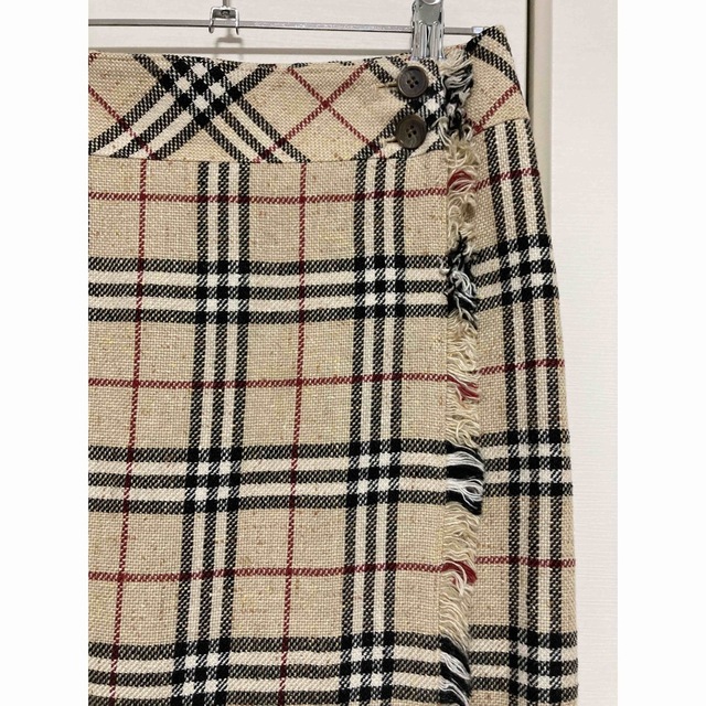 BURBERRY(バーバリー)のBURBERRY LONDON チェック柄巻きスカート レディースのスカート(ロングスカート)の商品写真