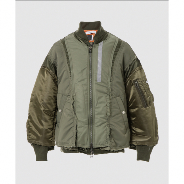 FACETASM  Layered MA-1 Jacket