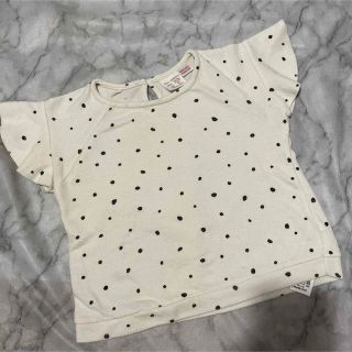 ザラ(ZARA)のZARA♡袖フリルトップス(Tシャツ/カットソー)