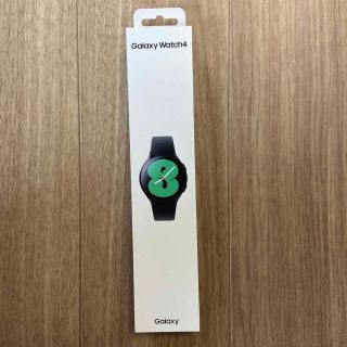 SAMSUNG スマートウォッチ GALAXY WATCH4 40mm BLAC(その他)