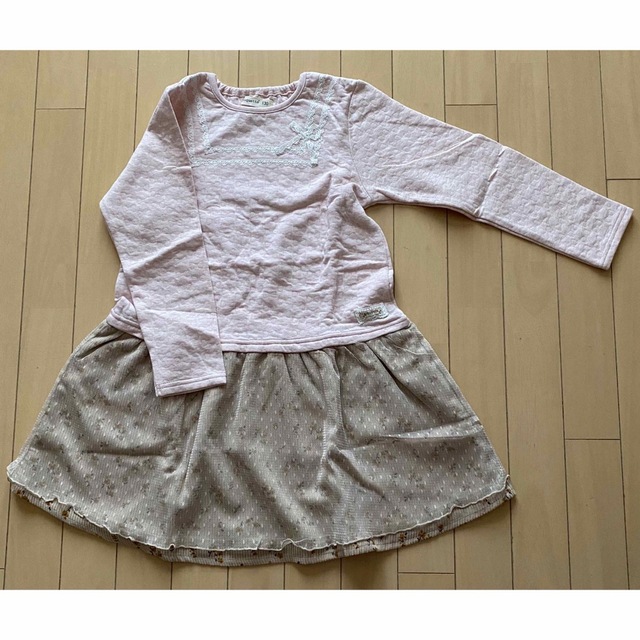 キムラタン(キムラタン)のキムラタン ビケット ワンピース 130 キッズ/ベビー/マタニティのキッズ服女の子用(90cm~)(ワンピース)の商品写真