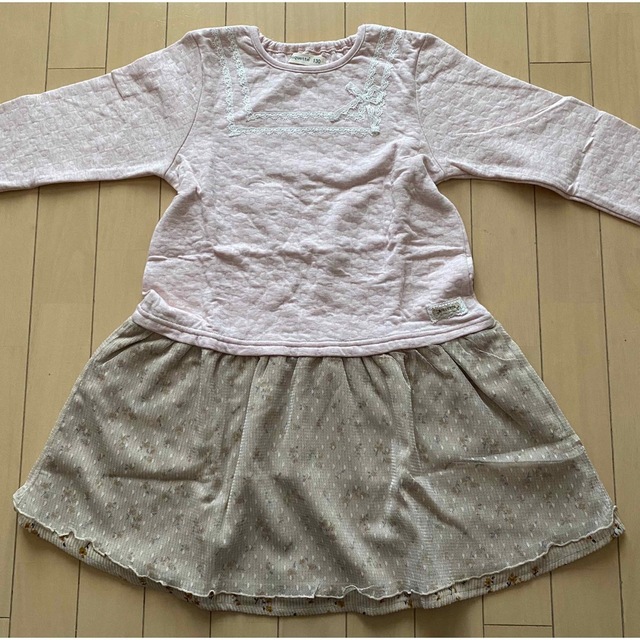 キムラタン(キムラタン)のキムラタン ビケット ワンピース 130 キッズ/ベビー/マタニティのキッズ服女の子用(90cm~)(ワンピース)の商品写真