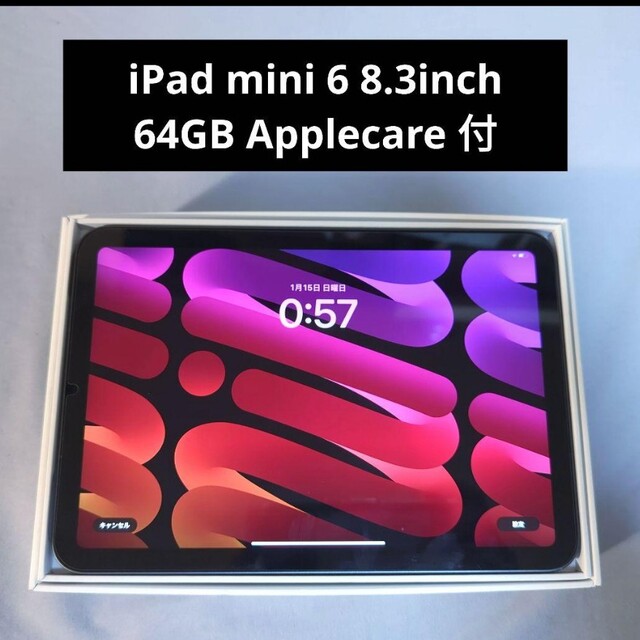 2021 iPad mini (Wi-Fi, 64GB)space gray 標準小売価格