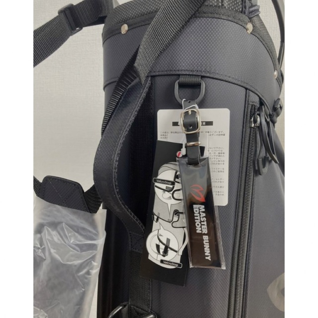 新品 パーリーゲイツ マスターバニー スタンド式 キャディバッグ 黒 新品 パーリーゲイツ マスターバニー スタンド式 キャディバッグ 黒