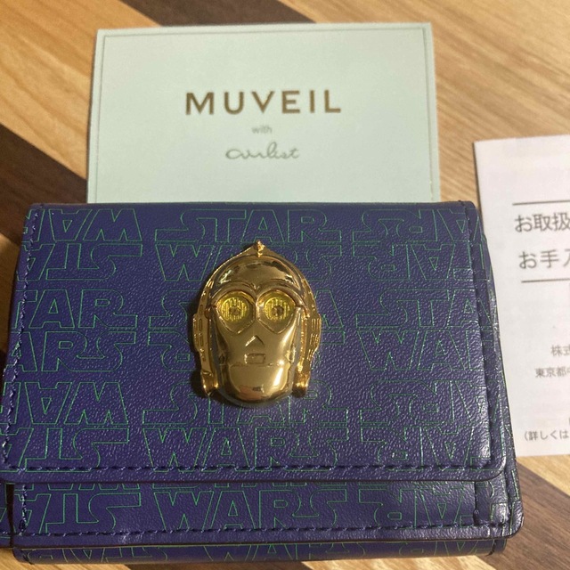 MUVEIL(ミュベール)のミューベル財布　ミニ財布　スターウォーズ　レア‼︎  ネイビー レディースのファッション小物(財布)の商品写真