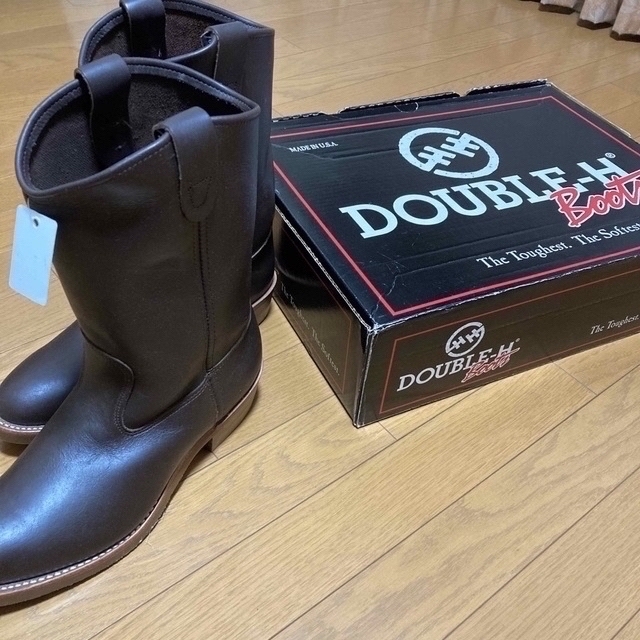 double-h boots ブーツ　箱付き‼️美品‼️