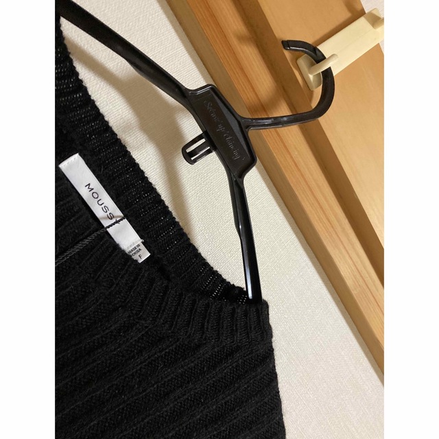 moussy(マウジー)の【新品タグ付】moussy ウール混 長袖ニット レディースのトップス(ニット/セーター)の商品写真