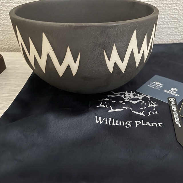 valiem × willing plants 別注 ASURA L 鉢 陶器 - 花瓶