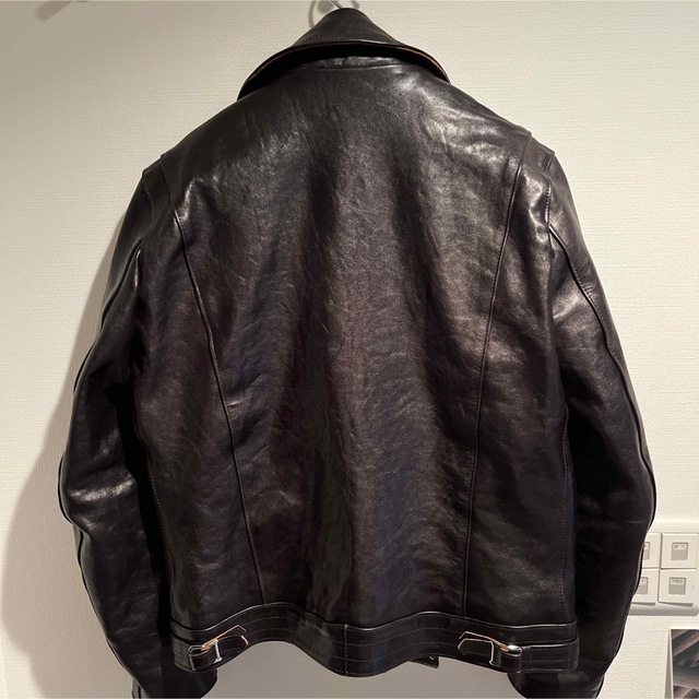 Lewis Leathers(ルイスレザー)の専用　ルイスレザー　441Tサイクロン　ベジカウ メンズのジャケット/アウター(ライダースジャケット)の商品写真