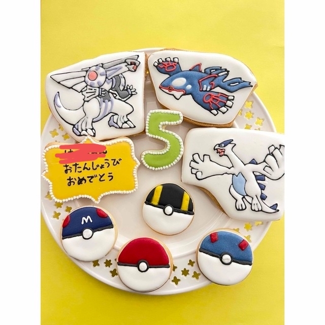 ポケモン アイシングクッキー 食品/飲料/酒の食品(菓子/デザート)の商品写真