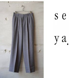 1LDK SELECT - 新品 Seya. ウールパンツ L crista travelの通販 by