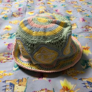男女兼用カサブランカMulticolor Gradient Bucket Hatの通販 by マミー